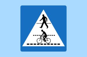 bike lane sign